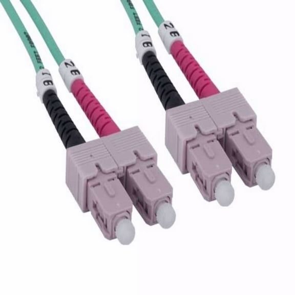 SANOXY Cables and Adapters; 1m 10Gb SC/SC Duplex 50/125 Multimode OM3 Fiber Optic Cable