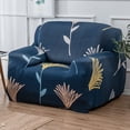 thumbnail image 4 of 1 2 3 4 Seater Printed Sofa Cover Couch Slipcover, Elastic Stretch Armchair / Loveseat / Couch Sectional Sofa Slipcover Furniture with 1 Pillowcase Protector Dog Pet, 4 of 7