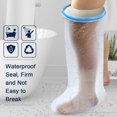 thumbnail image 5 of EcoNesxp Protège-Pieds Imperméable pour Douche Adulte, Couvre-Jambes en Plâtre, 5 of 5