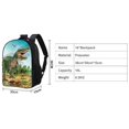 thumbnail image 3 of Cool Dinosaur Children Backpack，Children School Bag,Toddler Backpack 3D Cartoon Backpack Student Bag 14",Style A, 3 of 8