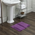 thumbnail image 3 of Mohawk Home Composition Cotton Bath Mat, Fiesta Violet, 2' 3" x 3' 9", 3 of 8