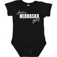 thumbnail image 3 of Inktastic Just a Nebraska Girl Born and Raised Girls Baby Bodysuit, 3 of 5