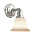 thumbnail image 2 of Woodbridge Lighting Hudson Glen 1 Light Steel Wall Sconce in Marbled Bronze, 2 of 2