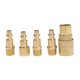 thumbnail image 5 of unbranded 5Ud Conector De Latón 1/4 Npt Para Equipos De Aire Golden, 5 of 8