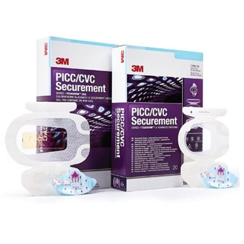 PICC/CVC Securement Device with Tegaderm 18372100 Box of 20 Walmart