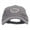 Grey, variant on The Chef Hat Helmet Embroidered Washed Cap - Black OSFM
