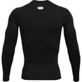 thumbnail image 3 of Under Armour Men's HeatGear Compression Long-Sleeve T-Shirt, 3 of 7