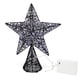 thumbnail image 1 of Decoración para árbol de Navidad CVHOMEDECO Black Star con luces LED, 1 of 7