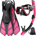 thumbnail image 1 of Set de equipo de esnórquel Zenoplige Mask Fins Snorkel para adultos, 1 of 7