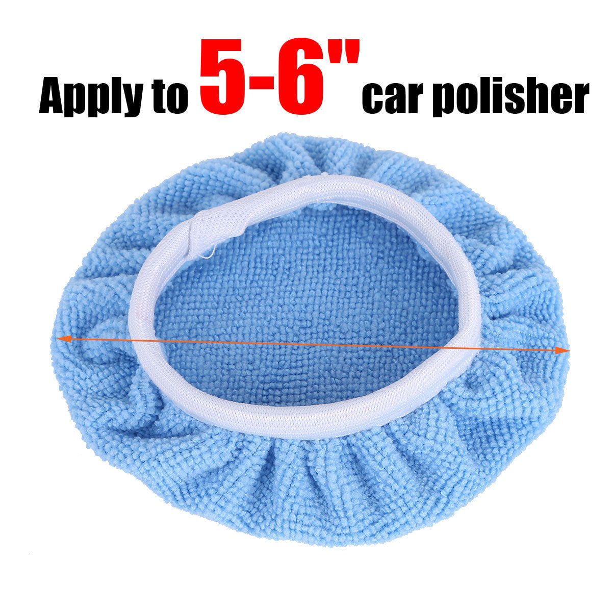 Useful Plush Car Polishing Polisher Waxing Bonnet Buffing Pad Cover Microfiber S 
