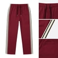 thumbnail image 5 of Gubotare Men's Joggers Men's Relaxed Fit Jogger Sweatpants with Drawstring (Wine,XXXL), 5 of 9