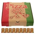 thumbnail image 1 of 10 cajas de pizza duraderas, cajas de embalaje de papel engrosado para una mejor protección, diseño plegable para almacenamiento y transporte, caja de embalaje de papel para pizza, 1 of 6