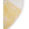 thumbnail image 4 of Unique Loom Whimsy Kids Collection Area Rug - Wildlife (5' 3" Round Ivory/Light Blue), 4 of 9