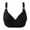 Black, variant on jsaierl Bras for Women Wirefree Push Up T-shirt Bras Seamless Sexy Bralettes Elegant Everyday Full Figure Bras