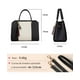 thumbnail image 2 of Bolsa Mujer Dama Moda Cartera Crossbody Blanco con Negro Belug  Bolsa tote, 2 of 4