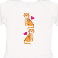 thumbnail image 4 of Inktastic Tiger Jungle Animal Girls Long Sleeve Baby Bodysuit, 4 of 5