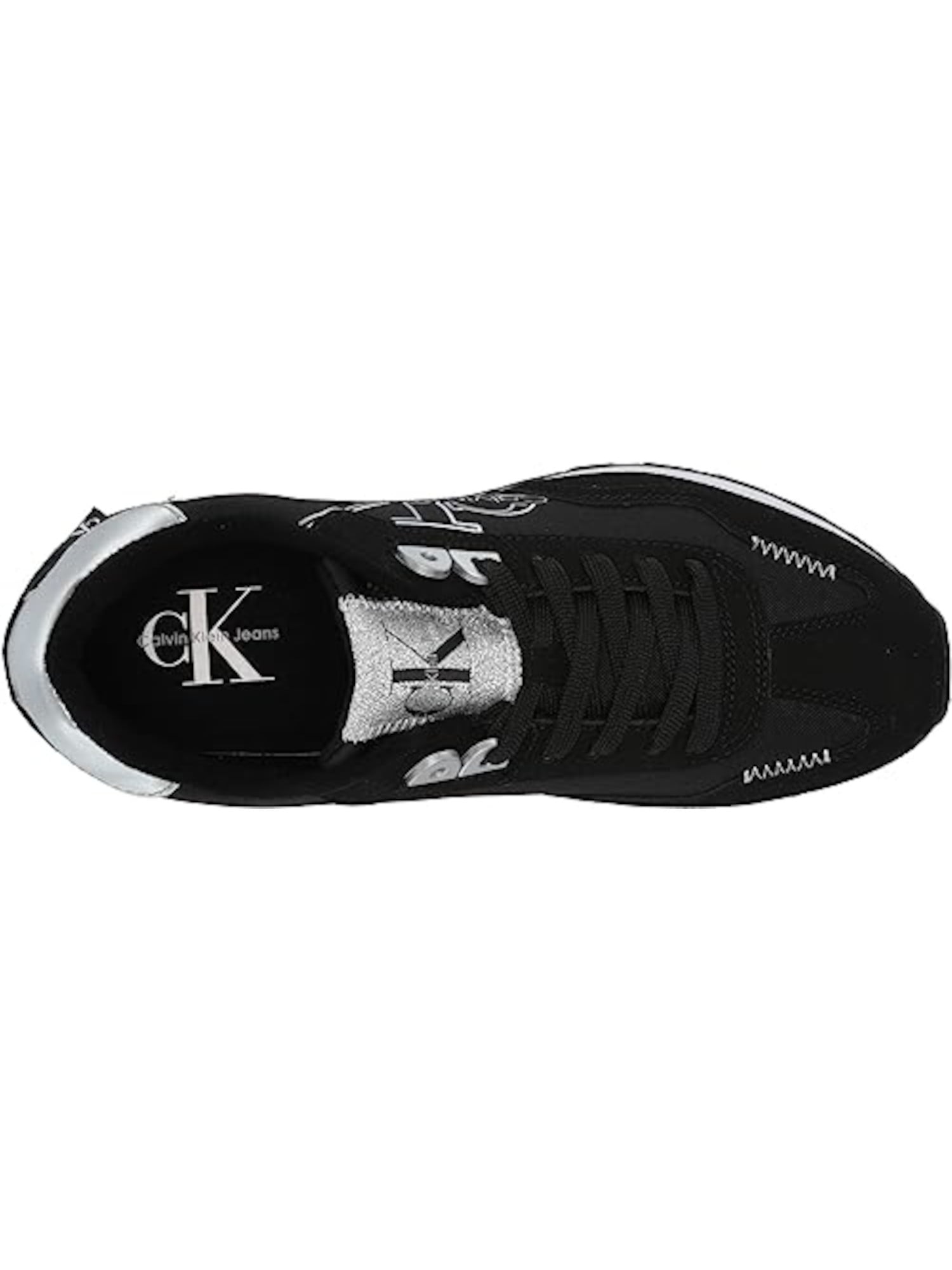 Calvin klein tysha logo knit sneaker 2025