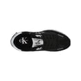 thumbnail image 3 of CALVIN KLEIN JEANS Womens Black Logo Removable Insole Comfort Eden Round Toe Wedge Lace-Up Athletic Sneakers 12, 3 of 4