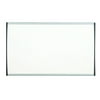 Quartet Arc Cubicle Whiteboard, 24" x 11", Magnetic, Aluminum Frame
