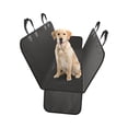 thumbnail image 3 of Cubierta de asiento de coche para mascotas Zulema Negro 137 cm x 147 cm, 3 of 8