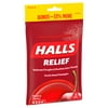 Halls Relief Cherry Flavor Drops, 40 count