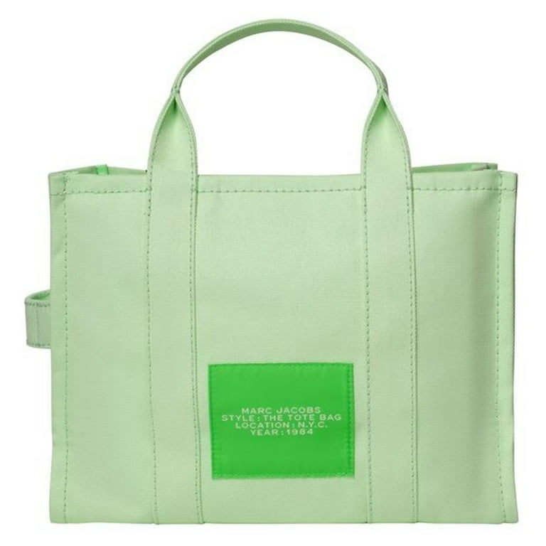 MARC JACOBS THE TOTE BAG ミントグリーン Marc Jacobs The Canvas Medium Tote Bag - Chlorophyll Green