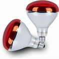 thumbnail image 1 of Watts Heat Lamp Bulbs R Brooder Heat Lamp for Chickens Infra Reflector Heat Bulbs for Brooder Heater Incandescent Heating Bulb for Pet Bathroom Food ( ), 1 of 7