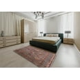 thumbnail image 4 of Ahgly Company Indoor Rectangle Mid-Century Modern Chestnut Brown Oriental Area Rugs, 5' x 8', 4 of 6