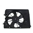 thumbnail image 3 of Left Driver Side Auxiliary A/C Condenser Radiator Fan Assembly - Compatible with 2016 - 2022 Honda Pilot Sport Utility 3.5L V6 2017 2018 2019 2020 2021, 3 of 4