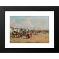thumbnail image 2 of Baldomero Galofré 14x11 Black Modern Framed Museum Art Print Titled - The Country Fair, 2 of 5