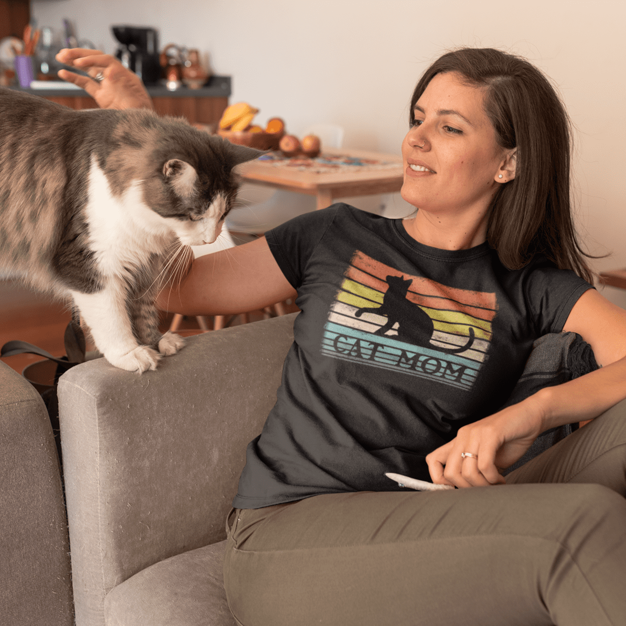 Cat Mom Shirt - Funny Cat Shirts - Cat 