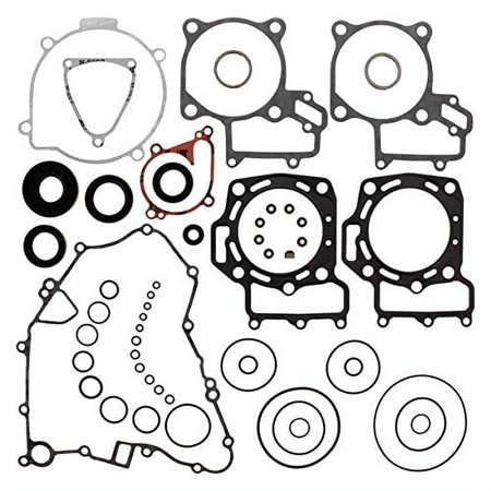 QuadBoss Complete Gasket Set with Oil Seal Compatible for Kawasaki KVF750 Brute