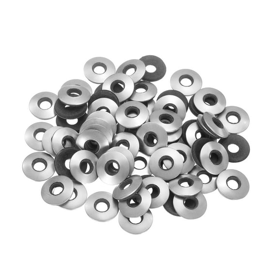 150Pack 6.3x16mm 304 Stainless Steel EPDM Bonded Sealing Washers Gaskets