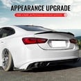thumbnail image 5 of Ikon Motorsports Rear Trunk Spoiler Wing Fits 2016-2025 Chevrolet Malibu, M4 Style Gloss Black ABS, 5 of 8