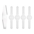 thumbnail image 1 of Amdohai 5-Piece Lawn Mower Blade Set Includes 1 PCS Metal Blade and 4 PCS Plastic, 1 of 8