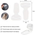 thumbnail image 2 of Transparent / 2-in-1 Sticker + Large Size Two-color Arch + Moon Heel Sticker + Forefoot Pad + 6 High Heel Insole Stickers, Heel Pads, Non-slip Heel Pa, 2 of 5