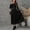 *Black, variant on U Womens Ribbed Grewneck Long Sleeve Midi Dress,Elegant Fall A Line Tunic Flowy Midi Dress Purple,Womens Plus S