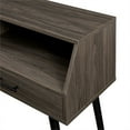 thumbnail image 5 of 44" Contemporary 2-Drawer Wood Entry Table - Slate Gray / Black, 5 of 5