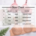 thumbnail image 2 of YLOMAY Women's Bras Women‘s Underwear Adjustable Straps Lace No Underwire Bras Solid Color Breathable Brassiere Loose Daily Wear Black 40/90BC, 2 of 4