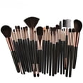 thumbnail image 2 of Juego de brochas de maquillaje HUOGUO, 25 unidades, brochas para colorete y sombra de ojos, 2 of 5