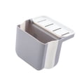 thumbnail image 3 of Toystoory Cesta de almacenamiento para fregadero, estante de almacenamiento de succión de plástico, soporte organizador de lavabo de drenaje plegable Organizadores de utensilios de cocina Gris Toystoory HA003273-03, 3 of 6