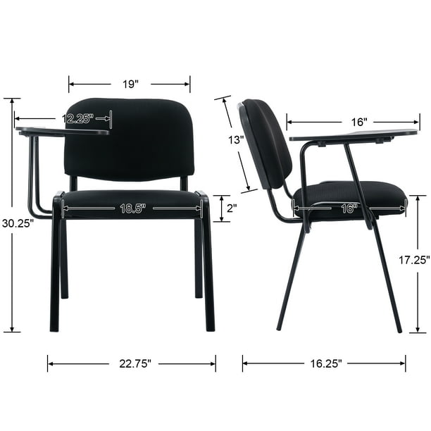 Guyou Set of Stackable Conference Waiting Room Chairs