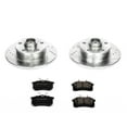 thumbnail image 3 of PowerStop Rear Z23 Evolution Sport Carbon-Fiber Ceramic Brake Pad and Drilled & Slotted Rotor Kit Fits: VOLKSWAGEN Select Models K512, 3 of 10