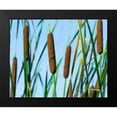 thumbnail image 2 of McNemar, C. Thomas 14x12 Black Modern Framed Museum Art Print Titled - Cattailes, 2 of 5