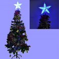 thumbnail image 2 of Christmas Star Lights Christmas Tree Topper Star 3D LED Top Lights Auto Flash Christmas Party Decorations for Home, 2 of 8