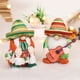 thumbnail image 4 of Instrumento Musical festivo pequeño enano muñeca Cactus pareja sin rostro muñeca Festival decoración Navidad Sincero Electrónica, 4 of 5
