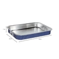 thumbnail image 2 of Bandeja Horno Aluminio Puro Color Alta Resistencia Charola, 2 of 3