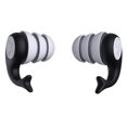 thumbnail image 1 of CSChome Bouchons d'Oreilles Antibruit Ergonomiques en Silicone 25 DB Réduction de Bruit Étanche Réutilisable Protection Auditive pour Travail Sommeil, 1 of 6