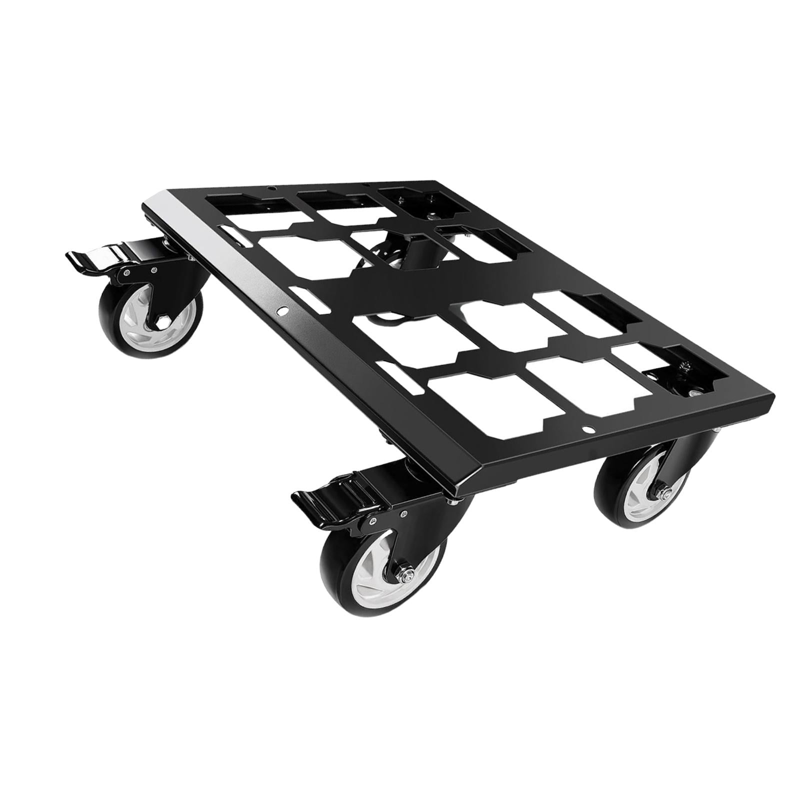 kowaku 4 Wheels Furniture Dollys Furniture Mover with Wheels Slider Tool Box Dollys Carbon Steel for Sofa Chair Cabinet Small Fridge