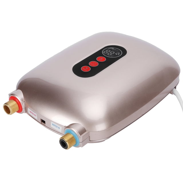 Dispositivo de calentamiento de agua, calentador de agua instantáneo de 6500 W, suministros de baño, calentador de agua sin tanque creado magistralmente